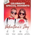 thumbnail image 3 of Tstars Boys Unisex Valentine's Day Love You Set My Heart on Fire Valenine's Gift Idea for Boy 3-4 Sleeve Baseball Jersey Toddler Shirt, 3 of 6