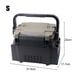 thumbnail image 3 of Caja de aparejos de pesca Accesorio de pesca ligero de gran capacidad (S Marrón Negro) Likrtyny Para Estrenar, 3 of 6