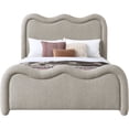 thumbnail image 5 of Meridian Furniture Gavin Beige Chenille Fabric Full Bed, 5 of 5