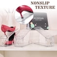 thumbnail image 3 of Organizador de zapatos TOOKNIN ajustable de 12 unidades transparente, 3 of 9