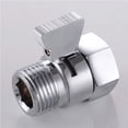 thumbnail image 4 of Naiovety Válvula de 21mm, conector compacto ABS, bombas de elevación, conector de rosca de tornillo de tope de agua, herramienta de ahorro de Accesorios de baño, 4 of 6