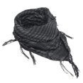thumbnail image 1 of Scarf Unisex Lightweight Plaid Pattern Cotton Keffiyeh Scarf for Winter, 1 of 11