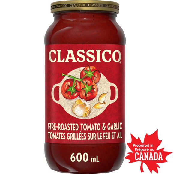 Classico Fire Roasted Tomato Garlic 600ML, Spreads