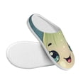 thumbnail image 3 of Zufioo Adorable Kawaii Fennel Character Print Adult TPR Cotton Slippers,Winter Home Cotton Slippers Suitable for Adults, Men and Women, Indoor and Outdoor-8, 3 of 7