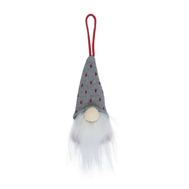 Gibobby Adorno navideño Santa Muñeco de nieve Juguete Muñeca Cuelgue Decoración de fiesta(Multi color)