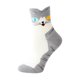 thumbnail image 3 of 4 pares de calcetines tobilleros de algodón para mujer y niña, calcetines con estampado de gato de dibujos animados para otoño e invierno Likrtyny Para estrenar, 3 of 6