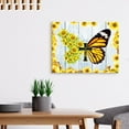 thumbnail image 3 of Y078 Faith Inspirational Canvas Wall Art,Bible Verses Christian Art Canvas Butterfly Prints Framed Wall Art Ready to Hang For Bedroom Office Livingroom Farmhouse Home Wall Decor, 3 of 6