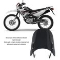 thumbnail image 3 of Wind Deflector,Motorcycle Wind Deflectors Board PC Windscreen Visor Air Deflector Replacement For XSR125 XSR155 XSR 700 XSR 900 XJ 400, 3 of 8