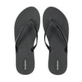 thumbnail image 2 of Okabashi Flip Flops Shoreline Black/Black, Size 10 S-27025BK-LP, 2 of 9