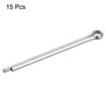 thumbnail image 3 of Uxcell Split Cotter Pin, 5x70mm Stainless Steel Clip Fastener Fitting Silver 15Pack, 3 of 5