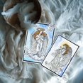thumbnail image 5 of 1sheet Christmas Angel Clear Stamps Angel Background Silicone Stamp Angel Moon Sun Transparent Stamps for DIY Scrapbooking Cards Making Photo Album Journal Home Decoration 5.91×5.91inch, 5 of 8