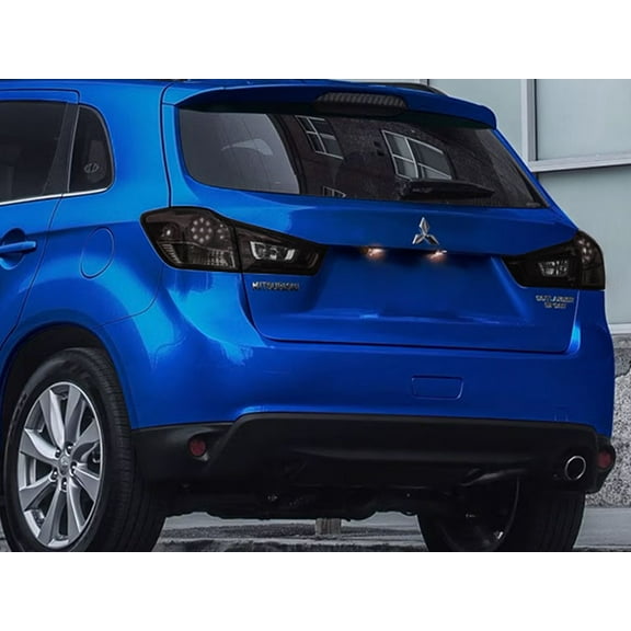 Rvinyl Tail Light Tint Covers Compatible with Mitsubishi Outlander Sport 2011-2015 - Matte Smoke