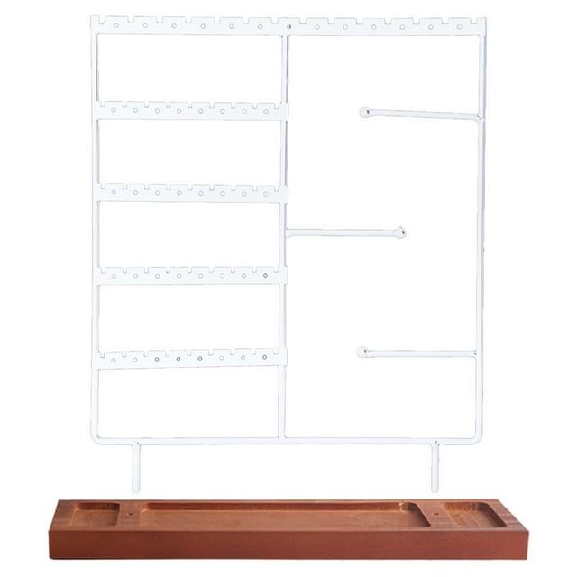 Soporte de exhibición de , de capacidad, almacenamiento de organización, soporte para colr de cadena de anillos de Sunnimix Soporte de exhibición de joyas