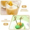 thumbnail image 2 of 200 Pcs Disposable Charcuterie Picks Stir Sticks for Drinks Coffee Sugar Toothpicks Party, 2 of 6