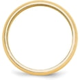 thumbnail image 2 of Avariah Diamonds Solid 10k Yellow Gold 5.2mm Half Round Wedding Band Size 9.5 - Ring Size 9.5, 2 of 7