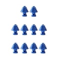 thumbnail image 1 of Wweixi 1/2/3/5 Hub Nut Aluminum Alloy Anti-Rust Anti-corrosion Fixed Gear Wheel Hubs Professional Bike Components Replacing Parts Blue 5PCS, 1 of 6