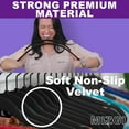 thumbnail image 2 of Premium All Black Velvet Hangers with Black Hooks (50 Pack) Heavy Duty - Non Slip Felt Hangers - 360 Degree Swivel, Space Saving Clothes Hangers, Durable Strong Hanger for Suits, Coat, 2 of 4