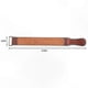 thumbnail image 4 of Double-Sided Leather Strop for Razor and Knife Sharpening, Folding Tool Sharpener Belt, 4 of 4