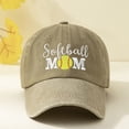thumbnail image 2 of ZQUUVOU Unisex Cotton Baseball Cap Sport Breathable Embroidered Sweatband Adjustable Training Hip Hop Sun Hat Khaki, 2 of 4