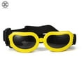 thumbnail image 4 of Luxtrada Dog Sunglasses Dog Goggles Pet Glasses UV Protection Sunglasses Eye Wear Protection with Adjustable Strap for Small Dog Yellow, 4 of 7