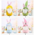 thumbnail image 4 of Tyidzon Easter Gnomes Decorations, Easter Bunny Figurines, Bunny Gnomes Plush Gifts, Spring Holiday Ornament Bunny Decor for Spring Holiday Party Gift, 4 of 5