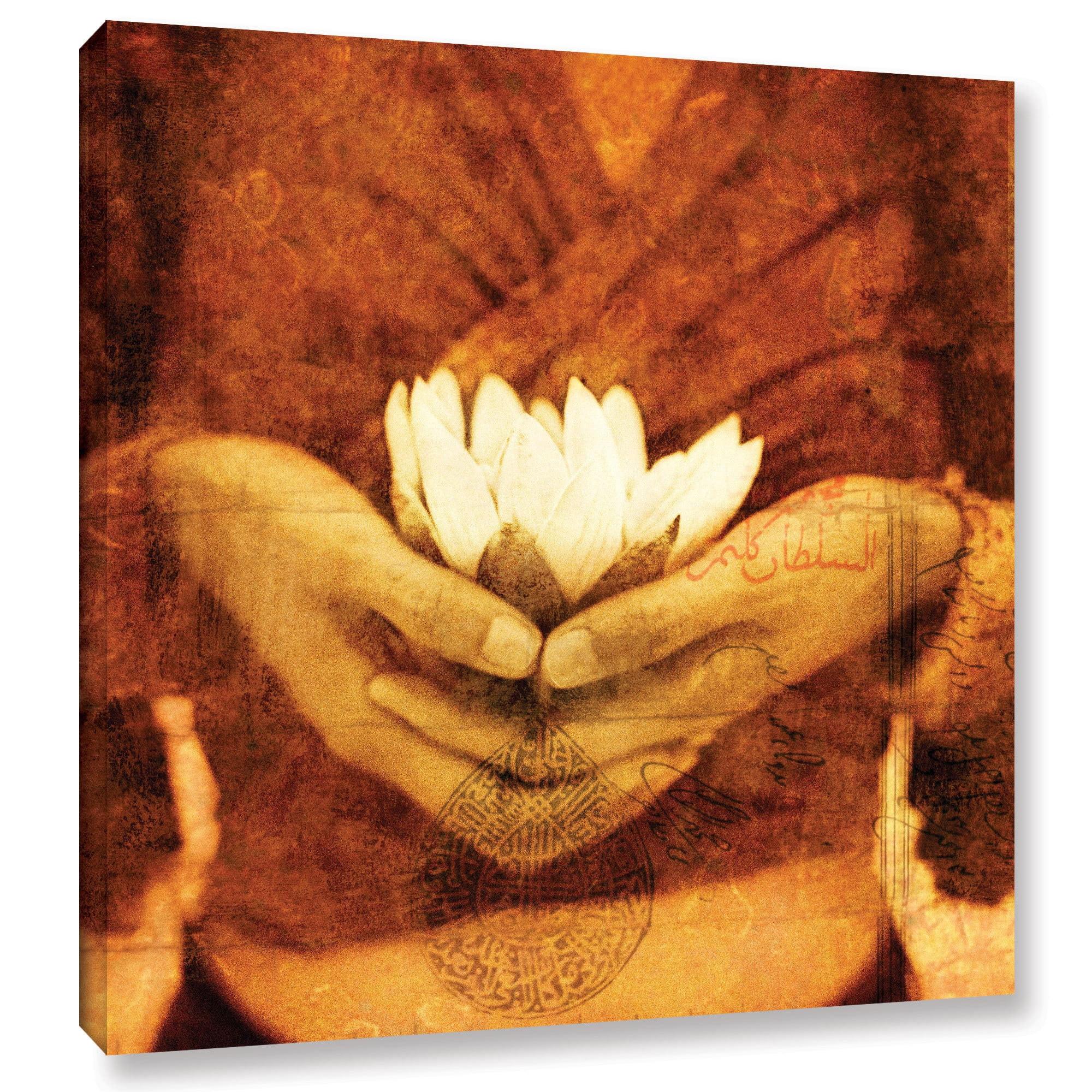 ArtWall Elena Ray "Lotus" Gallery-wrapped Canvas