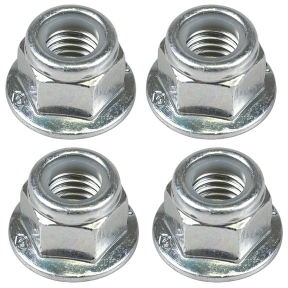John Deere 14M7400 10mm Lock Nut D100 E100 G100 L100 LA100 X100 Z100 4 Pack