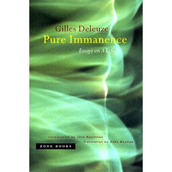 Pre-Owned Pure Immanence : Essays on a Life (Paperback) 9781890951252