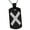 Black, variant on Stainless Steel Niwa Samurai Crest Engraved Dog Tag Pendant Necklace