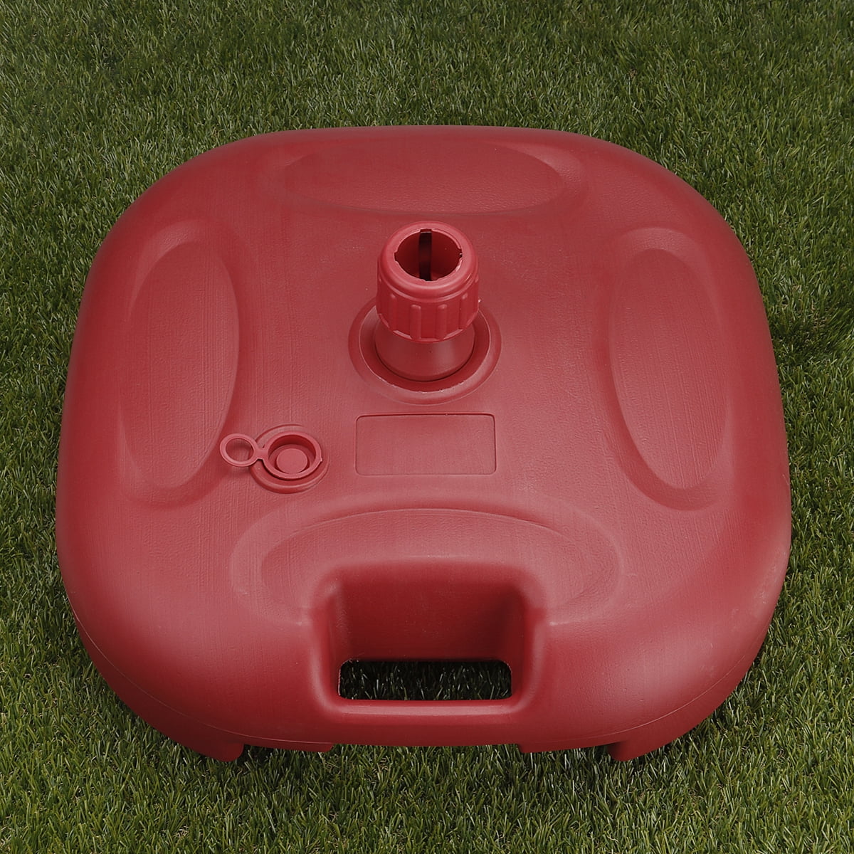 20l Plastic Water Sand Fillable Patio Umbrella Base Stand Pole Holder For Outdoor Lawn Garden Blue Red Walmart Com Walmart Com