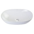 thumbnail image 4 of EAGO BA352  23" OVAL CERAMIC ABOVE MOUNT BATHROOM BASIN VESSEL SINK, 4 of 6