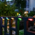 thumbnail image 3 of 4/8/12 Pack Solar Deck Lights Garden Landscape Step LED Solar Lamp Balcony Fence Lights Outdoor Waterproof Path Stair Wall Lighting, 3 of 7