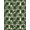 Green, Pattern 12, variant on ODIKA 4'x6' Machine Washable Non-Slip Area Rug, Traditional Green High Traffic Rug, Green, 1300692