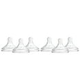 thumbnail image 1 of Dr. Brown's Natural Flow Options+ Wide-Neck Bottle Nipple, Preemie, 0m+, 6 Pack, 1 of 9
