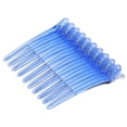 thumbnail image 2 of 10 pinzas para el cuidado del cabello de acero inoxidable para peluquería (azul) Ehuebsd  Cuidado Belleza, 2 of 5