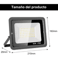 thumbnail image 5 of Reflectores Led 50w Iluminacion Lamparas Led Exterior 110v Negra, 5 of 5
