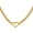 Gold, variant on Flat Cuban Link Love Heart Chunky Chain Necklace Gold Stainless Steel Hollow Heart Charms Choker Clavicle Jewelry for Women Teen