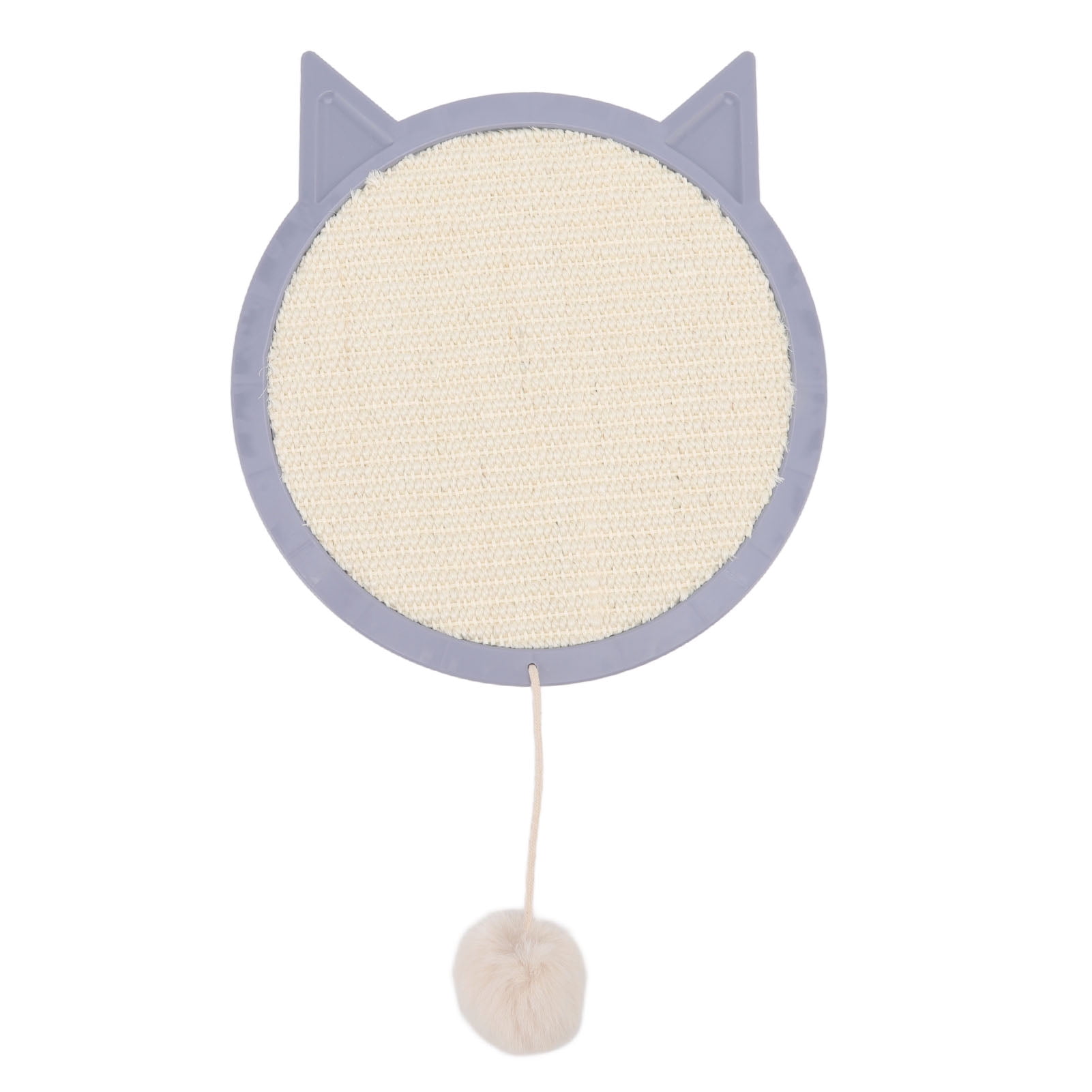 NFTIGB Cat Scratching Pad Sisal Scratcher Mat with Strong Suction Cups Decorative Furniture Protection for Home Type B, Dark Brown, 13.0 inches / 33 cm