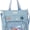 Blue, variant on Japanese Large Capacity Shoulder Bag With Star Decoration Itabag For Women