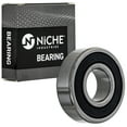thumbnail image 2 of Niche Wheel Bearing 6204-2RKQE6 20x47x14mm Single Row Deep Groove 10 Pack 519-CBB2281R, 2 of 5