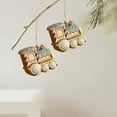 thumbnail image 5 of Christmas Tree Pendant – Multicolor Plastic Hanging Decoration Ornament for Tree & Window – Festive Scene & Character Designs – Holiday Decoration for Home & Gifting, 5 of 5