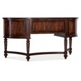 thumbnail image 5 of Bowery Hill Modern / Contemporary Wood Kidney Writing Desk in Brown, 5 of 6