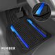 thumbnail image 2 of Tapetes para auto CAR PASS de goma resistente, 4 piezas, impermeables, 2 of 8
