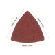 thumbnail image 2 of Uxcell 100 Paquetes 40 Granos 80mm Papel de Lija Triangular con Gancho y Bucle, 2 of 6