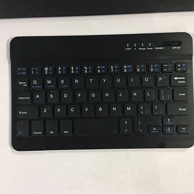 Mini Wireless Keyboard Bluetooth Keyboard For Ipad Phone Tablet Rubber Keycaps Silent Rechargeable Keyboard Compatible With Android Ios Windows