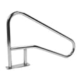 thumbnail image 1 of Swimming Pool Stair Rail, Stable Metal Base Plate Pool Handrail 304 Stainless Steel  for Swimming Pool for Hot Tub, 1 of 7