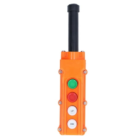 

Crane Push Botton Switch Lifting Pendant Controller Aging Resistant For Car Tailgates For Electric Hoists