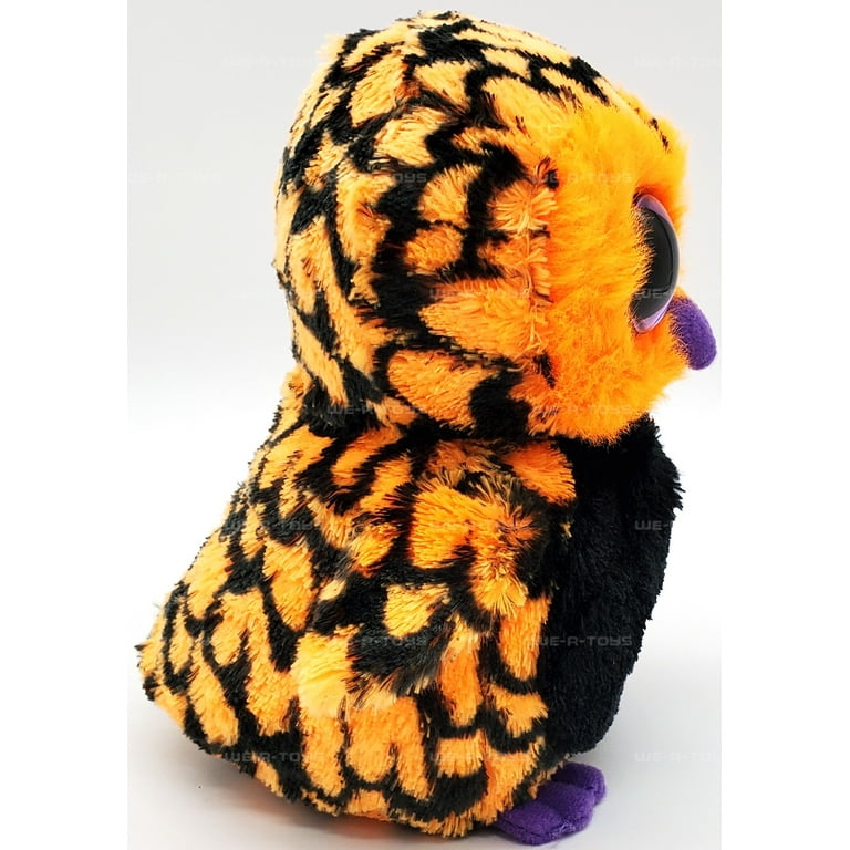 TY Beanie Boos Plush Toy - HAUNT the Owl, Stuffed Animal Bird with