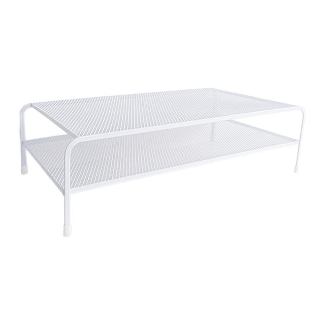 Guardoinrt Computer Stand Space Saving Multipurpose Home Apartments for Desktop Double Layer 38x20x8cm