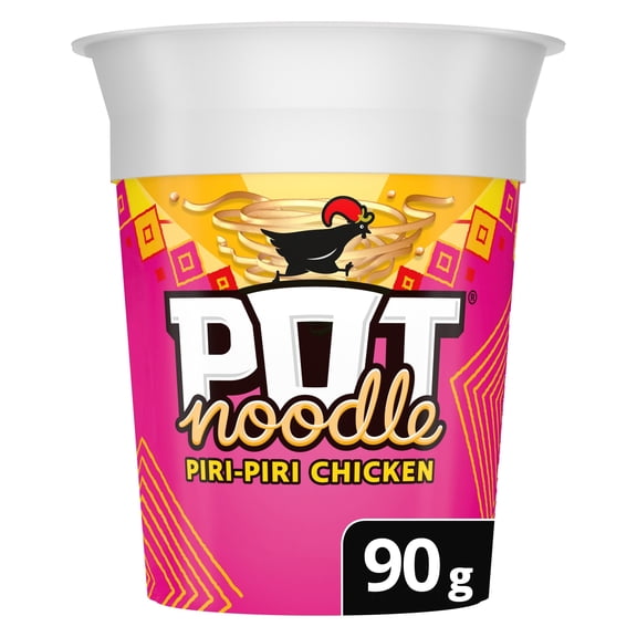 Pot Noodle Piri Piri Chicken Instant Noodles 90g, Imported from Britain